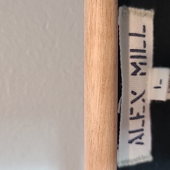 Alex Mill Navy Graphic Button Down Shirt - Picture 4 of 6